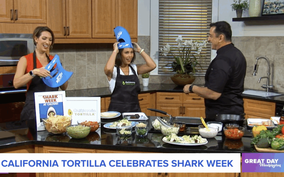 Live on WUSA9: California Tortilla celebrates Shark Week with promotions and giveaways
