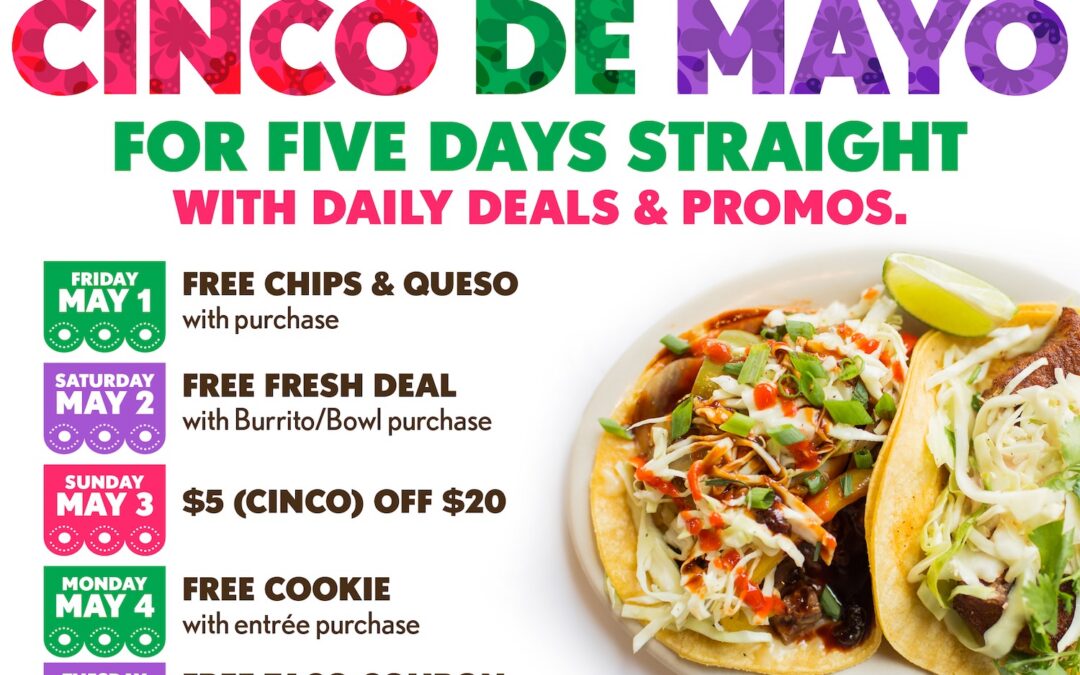 Cinco De Mayo With California Tortilla